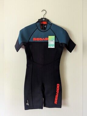 Sea-Doo Men's Teal & Black Wetsuit